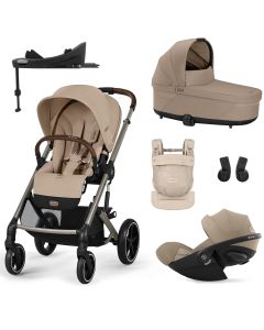 Trio Balios S Lux 3 + nacelle S Lux + Cloud G i-Size + Base G + porte-bébé Amya