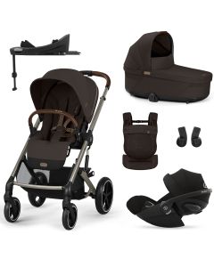 Trio Balios S Lux 3 + nacelle S Lux + Cloud G i-Size + Base G + porte-bébé Amya