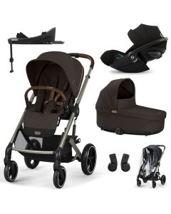 Trio Balios S Lux 3 + nacelle S Lux + Cloud G3 i-Size + Base G3 + habillage-pluie poussette