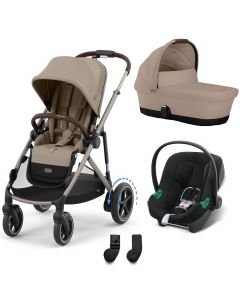 Trio e-Gazelle S + nacelle + Aton B2 i-Size