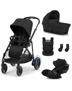 Trio e-Gazelle S + nacelle + Cloud G3 i-Size + porte-bébé Amya