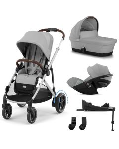 Trio e-Gazelle S + nacelle + Cloud G3 i-Size + Base G3