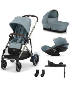 Trio e-Gazelle S + nacelle + Cloud G i-Size + Base G