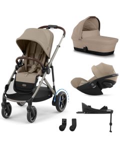 Trio e-Gazelle S + nacelle + Cloud G i-Size + Base G