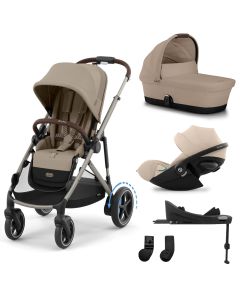 Trio e-Gazelle S + nacelle + Cloud G3 i-Size + Base G3