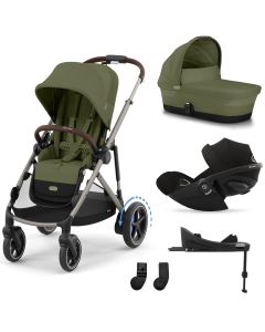 Trio e-Gazelle S + nacelle + Cloud G i-Size + Base G