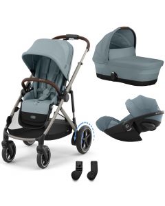 Trio e-Gazelle S + nacelle + Cloud G i-Size