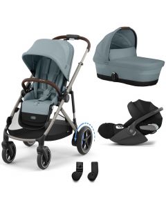 Trio e-Gazelle S + nacelle + Cloud T i-Size
