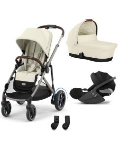 Trio e-Gazelle S + nacelle + Cloud T i-Size
