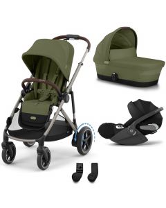Trio e-Gazelle S + nacelle + Cloud T i-Size