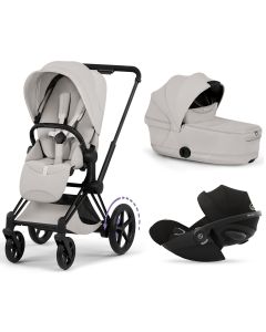 Trio e-Priam 3 + nacelle pliable + Cloud G i-Size