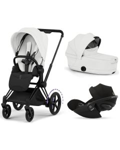 Trio e-Priam 3 + nacelle pliable + Cloud G i-Size