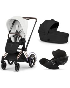 Trio e-Priam 3 + nacelle pliable + Cloud G i-Size