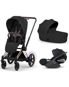 Trio e-Priam 3 + nacelle pliable + Cloud T i-Size