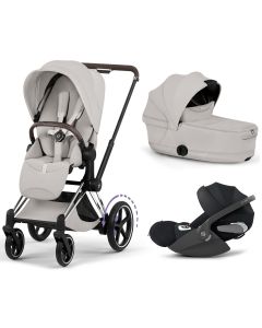 Trio e-Priam 3 + nacelle pliable + Cloud T i-Size