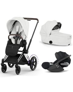 Trio e-Priam 3 + nacelle pliable + Cloud T i-Size