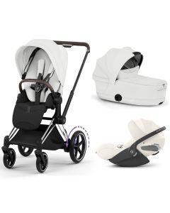 Trio e-Priam 3 + nacelle pliable + Cloud T i-Size