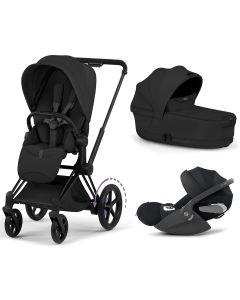 Trio e-Priam 3 + nacelle pliable + Cloud T i-Size
