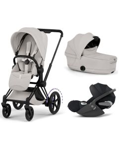 Trio e-Priam 3 + nacelle pliable + Cloud T i-Size