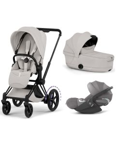 Trio e-Priam 3 + nacelle pliable + Cloud T i-Size