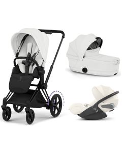 Trio e-Priam 3 + nacelle pliable + Cloud T i-Size