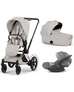 Trio e-Priam 3 + nacelle pliable + Cloud T i-Size