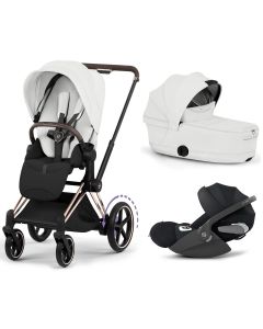 Trio e-Priam 3 + nacelle pliable + Cloud T i-Size