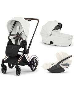 Trio e-Priam 3 + nacelle pliable + Cloud T i-Size