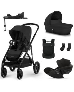 Trio Gazelle S 2 + nacelle + Cloud G i-Size + Base G + porte-bébé Amya