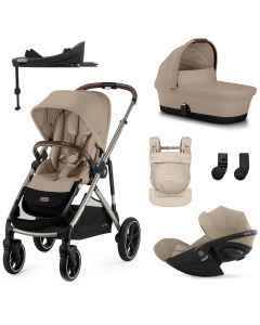 Trio Gazelle S 2 + nacelle + Cloud G i-Size + Base G + porte-bébé Amya