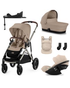 Trio Gazelle S 2 + nacelle + Cloud G3 i-Size + Base G3 + porte-bébé Amya