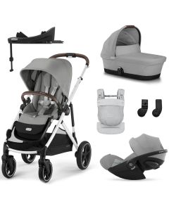 Trio Gazelle S 2 + nacelle + Cloud G i-Size + Base G + porte-bébé Amya