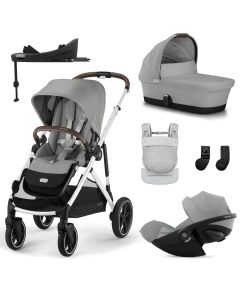 Trio Gazelle S 2 + nacelle + Cloud G3 i-Size + Base G3 + porte-bébé Amya