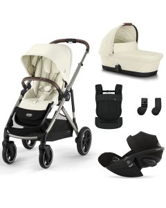 Trio Gazelle S 2 + nacelle + Cloud G i-Size + porte-bébé Amya