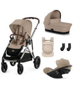 Trio Gazelle S 2 + nacelle + Cloud G i-Size + porte-bébé Amya