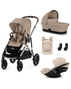 Trio Gazelle S 2 + nacelle + Cloud G3 i-Size + porte-bébé Amya