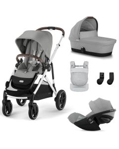 Trio Gazelle S 2 + nacelle + Cloud G3 i-Size + porte-bébé Amya