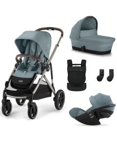 Trio Gazelle S 2 + nacelle + Cloud G i-Size + porte-bébé Amya