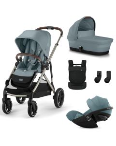 Trio Gazelle S 2 + nacelle + Cloud G3 i-Size + porte-bébé Amya
