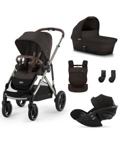 Trio Gazelle S 2 + nacelle + Cloud G i-Size + porte-bébé Amya