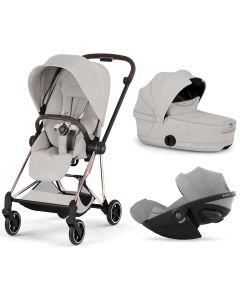 Trio Mios 4 + nacelle pliable + Cloud G i-Size
