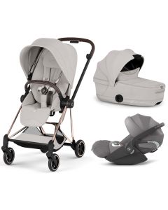 Trio Mios 4 + nacelle pliable + Cloud T i-Size