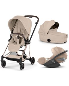 Trio Mios 4 + nacelle pliable + Cloud T i-Size