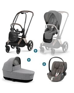 Trio Priam 4 + Nacelle de Luxe + Cloud Z i-Size