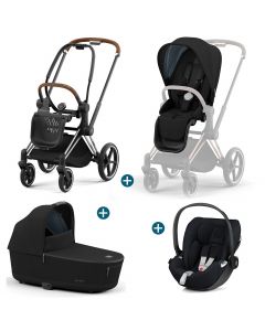 Trio Priam 4 + Nacelle de Luxe + Cloud Z i-Size