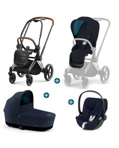 Trio Priam 4 + Nacelle de Luxe + Cloud Z i-Size