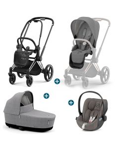 Trio Priam 4 + Nacelle de Luxe + Cloud Z i-Size