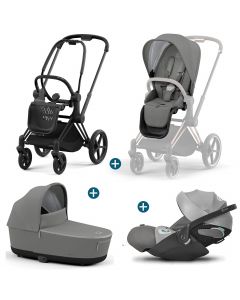 Trio Priam 4 + Nacelle de Luxe + Cloud Z2 i-Size