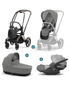 Trio Priam 4 + Nacelle de Luxe + Cloud Z2 i-Size