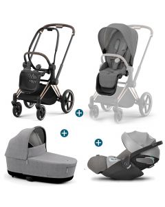 Trio Priam 4 + Nacelle de Luxe + Cloud Z2 i-Size